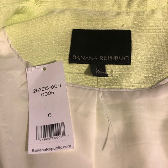 Banana Republic Raw Hem Citron Jacket - Picture 5 of 6